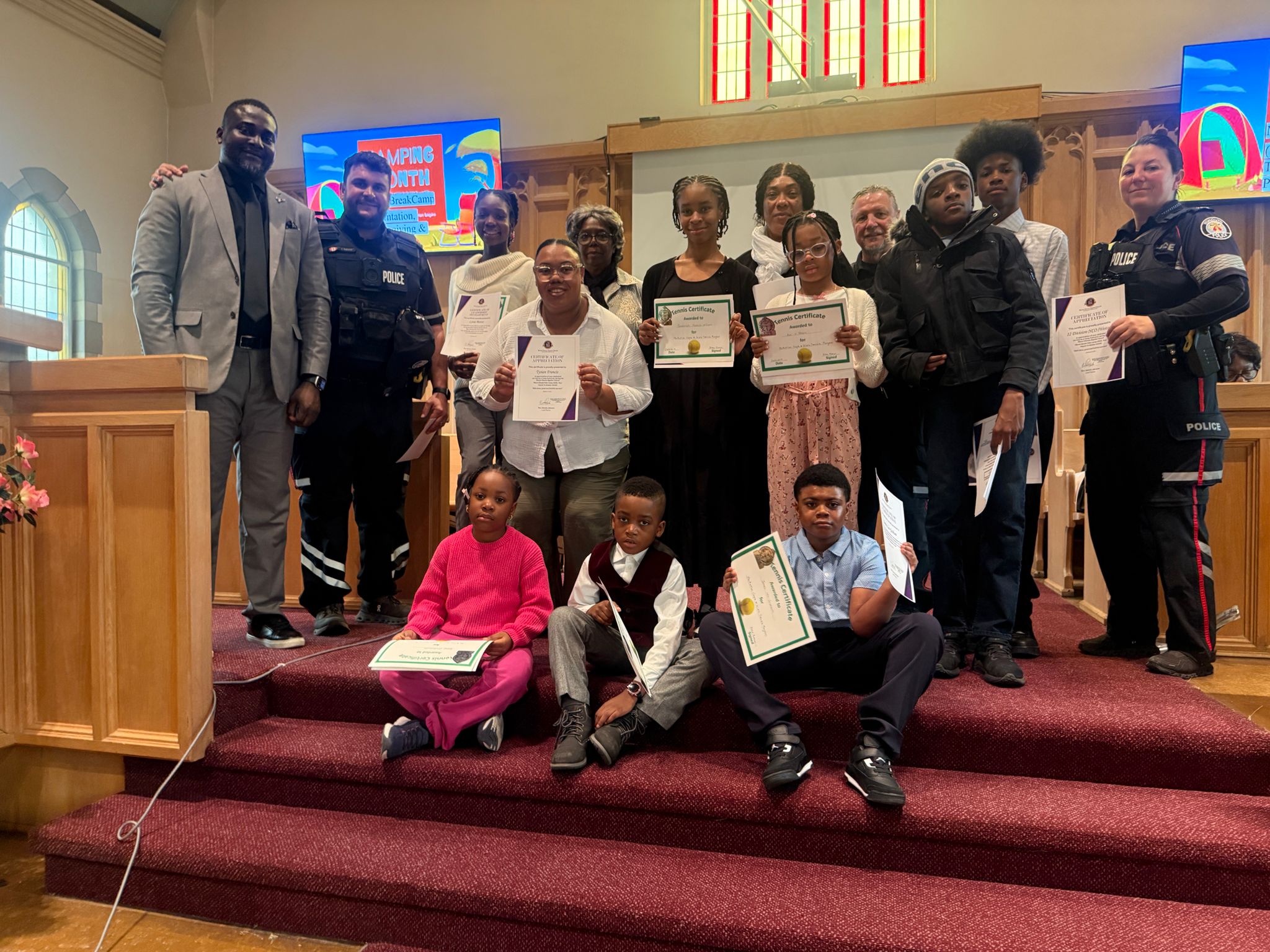 Thanks to CBOQ we had our first March Break Kids Camp